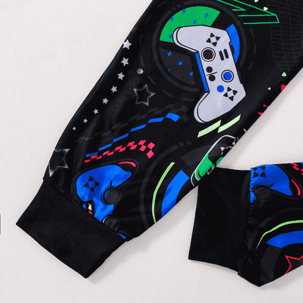 Baby Boy Luminous Gamer 3D Pajama Set - Pajama Set - Little Bitty - Mad Fly Essentials