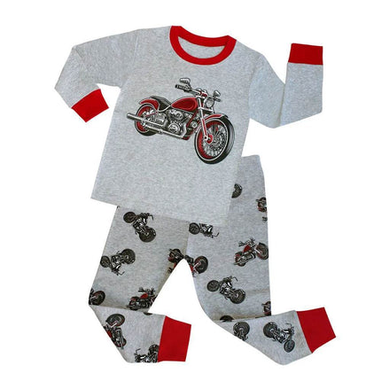 Baby Boy Rocket Space Sleepwear Pajama Set - Pajama Set - Hooyi - Mad Fly Essentials