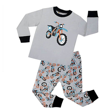 Baby Boy Rocket Space Sleepwear Pajama Set - Pajama Set - Hooyi - Mad Fly Essentials