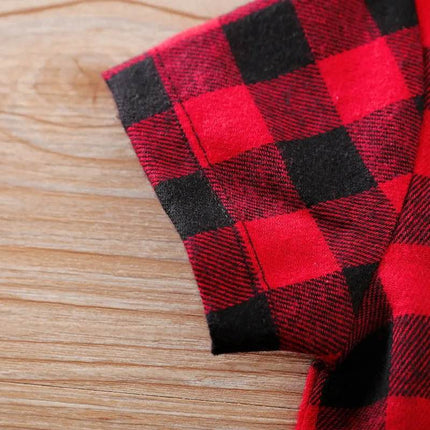 Baby Boy Short Plaid Toddler Jumpsuit Romper - Baby Romper - Prowow - Mad Fly Essentials