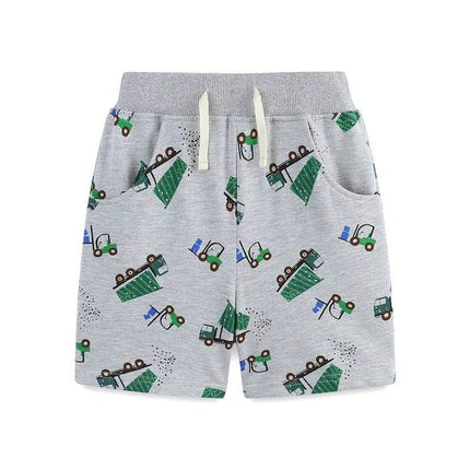 Baby Boy Shark Animal Pocket Shorts - Shorts - jumping meters - Mad Fly Essentials