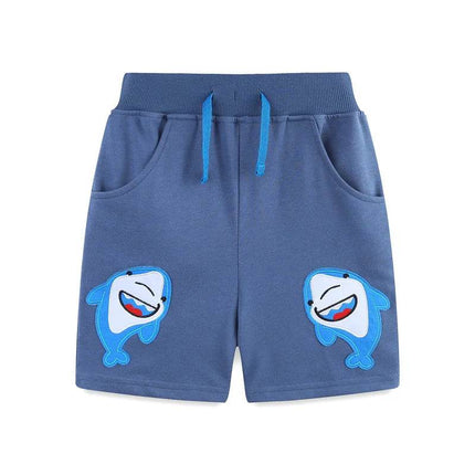 Baby Boy Shark Animal Pocket Shorts - Shorts - jumping meters - Mad Fly Essentials