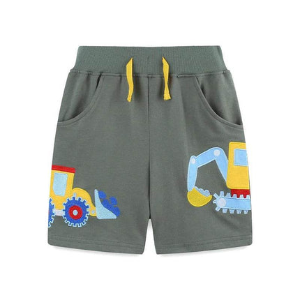 Baby Boy Shark Animal Pocket Shorts - Shorts - jumping meters - Mad Fly Essentials