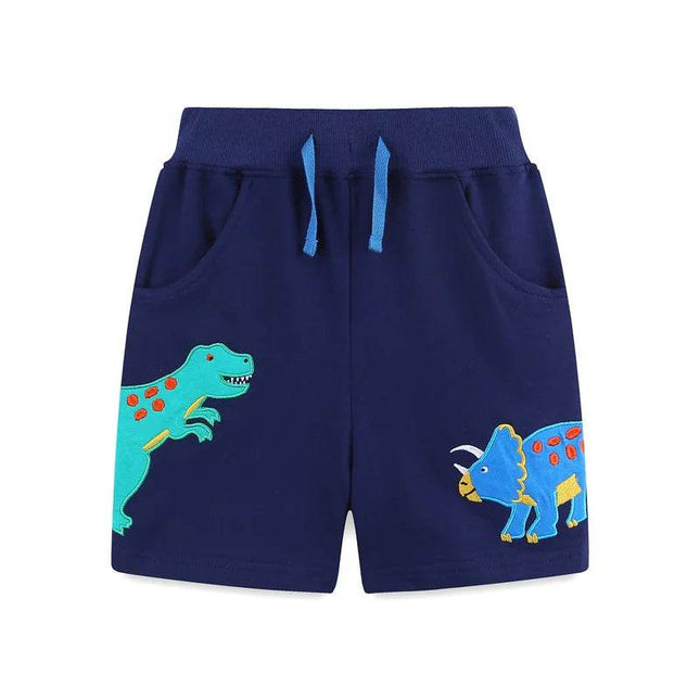 Shorts Baby Boy Shark Animal Pocket Shorts Shorts jumping meters Mad Fly Essentials