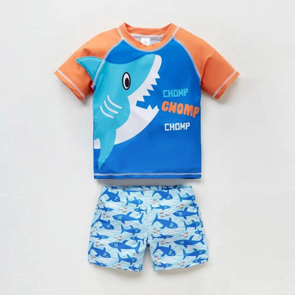 Baby Boy Shark Animal UV Pro Swimwear Set - Swimwear Set - Honeyzone - Mad Fly Essentials