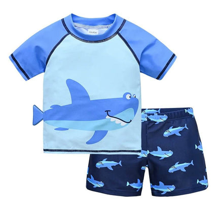Baby Boy Shark Animal UV Pro Swimwear Set - Swimwear Set - Honeyzone - Mad Fly Essentials