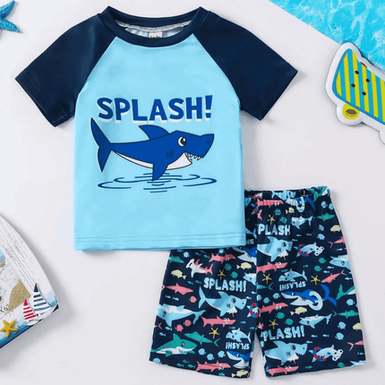 Baby Boy Shark Animal Swimwear Set - Mad Fly Essentials