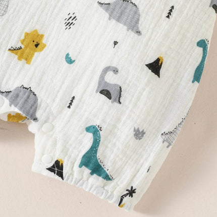 Baby Boy Short Dinosaur Suspender Clothing Set - Clothing Set - jumping meters - Mad Fly Essentials