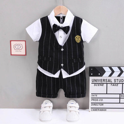 Baby Boy Short 1-4T Gentleman Outfit - Mad Fly Essentials