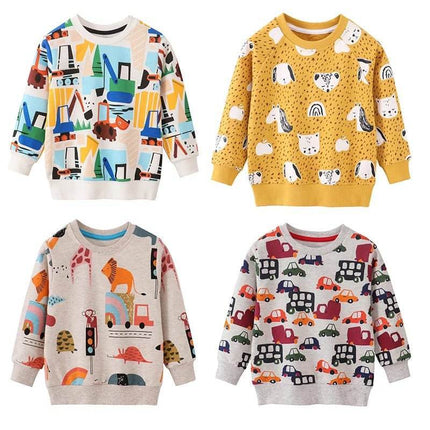 Baby Boy Spring Animal Dinosaur Sweater - Sweater - jumping meters - Mad Fly Essentials