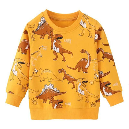 Baby Boy Spring Animal Dinosaur Sweater - Mad Fly Essentials