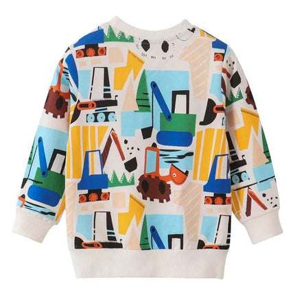 Baby Boy Spring Animal Dinosaur Sweater - Sweater - jumping meters - Mad Fly Essentials