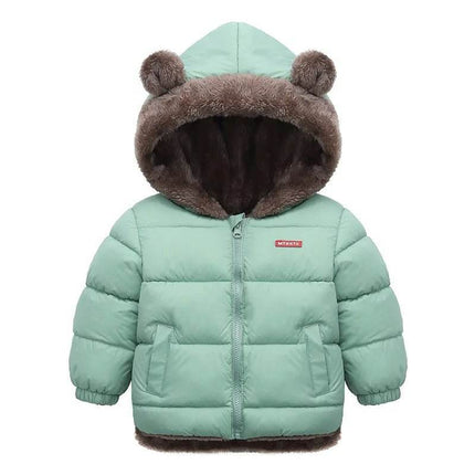 Baby Boy Spring Windproof Hooded Jacket - Mad Fly Essentials
