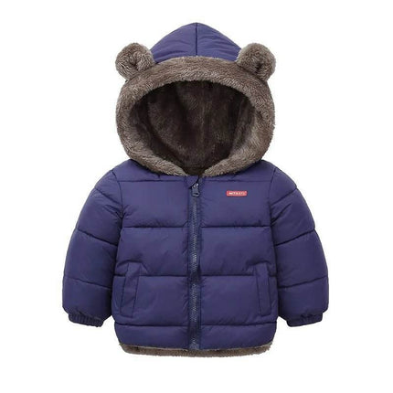 Baby Boy Spring Windproof Hooded Jacket - Jacket - SGSKIDS - Mad Fly Essentials