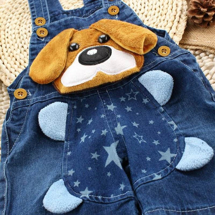 Baby Boy Summer Animal Shorts Overalls Clothing Set - Clothing Set - Ienens - Mad Fly Essentials
