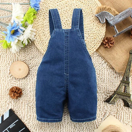 Baby Boy Summer Animal Shorts Overalls Clothing Set - Clothing Set - Ienens - Mad Fly Essentials