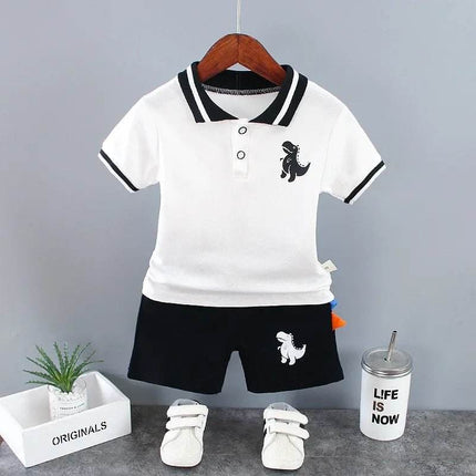 Baby Boy Summer Dinosaur Clothing Set - Mad Fly Essentials