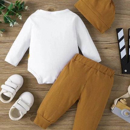 Boys 0 - 18M Dinosaur Animal Set Baby Romper - Baby Romper - PatPat - Mad Fly Essentials