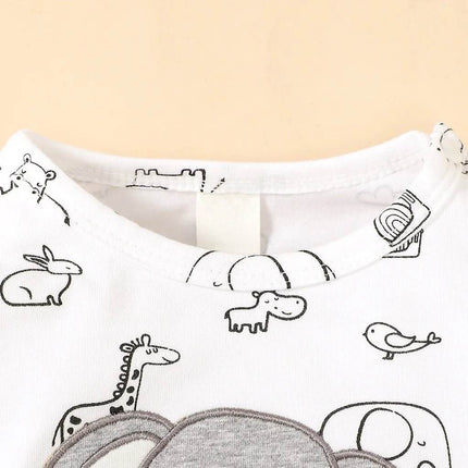 Baby Boys 0 - 6M Long Animal Romper - Baby Romper - Mioglrie - Mad Fly Essentials