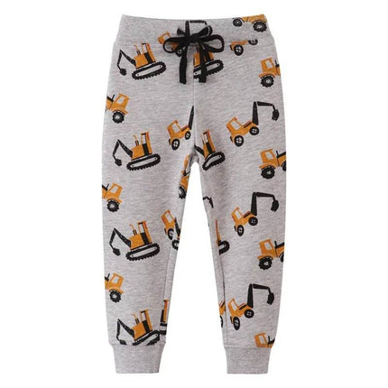 Baby Boys 2 - 7T Animal Sweatpants - Sweatpants - jumping meters - Mad Fly Essentials