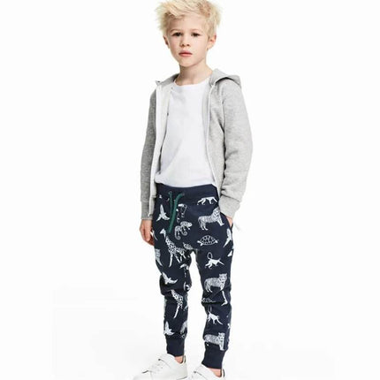 Baby Boys 2 - 7T Animal Sweatpants - Sweatpants - jumping meters - Mad Fly Essentials