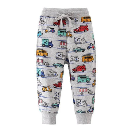Baby Boys 2 - 7T Animal Sweatpants - Sweatpants - jumping meters - Mad Fly Essentials