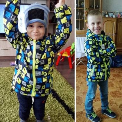 Baby Boys 3 - 12Y Graffiti Waterproof Polar Fleece Jacket - Jacket - SGSKIDS - Mad Fly Essentials