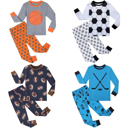 Baby Boys 3D Football Pajama Set - Pajama Set - Hooyi - Mad Fly Essentials