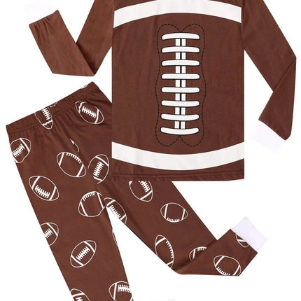 Baby Boys 3D Football Pajama Set - Pajama Set - Hooyi - Mad Fly Essentials