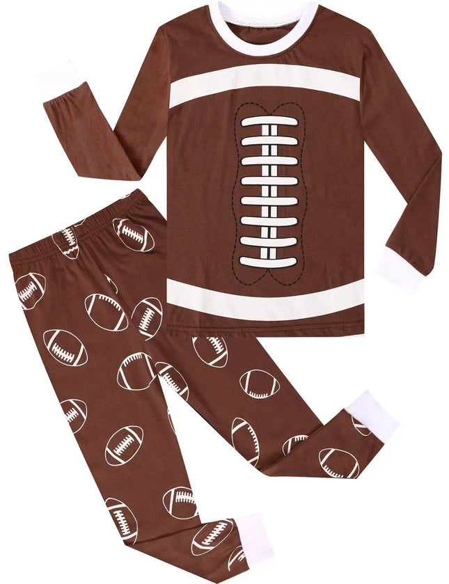 Baby Boys 3D Football Pajama Set - Pajama Set - Hooyi - Mad Fly Essentials
