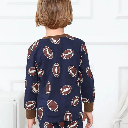 Baby Boys 3D Football Pajama Set - Pajama Set - Hooyi - Mad Fly Essentials