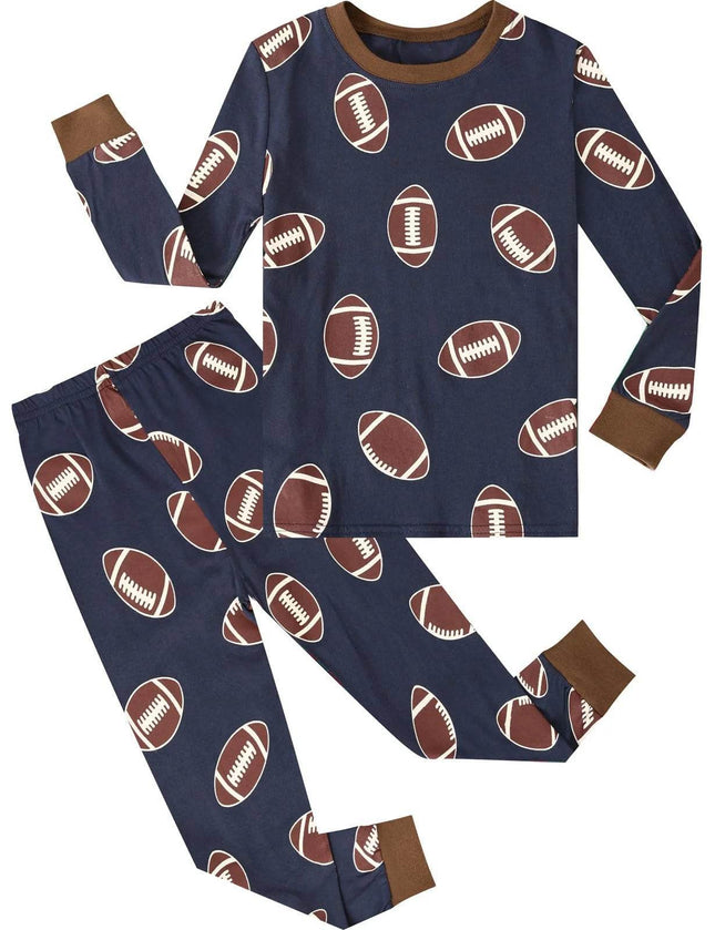 Baby Boys 3D Football Pajama Set - Pajama Set - Hooyi - Mad Fly Essentials