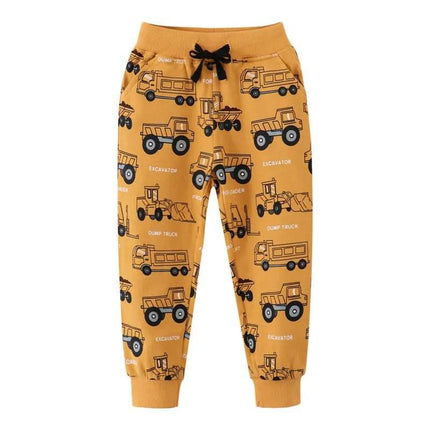 Baby Boys Animal Dinosaur Winter Sweatpants - Sweatpants - jumping meters - Mad Fly Essentials