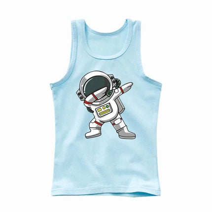 Baby Boys Astronaut Spaceman Casual Tank Shirt - Mad Fly Essentials