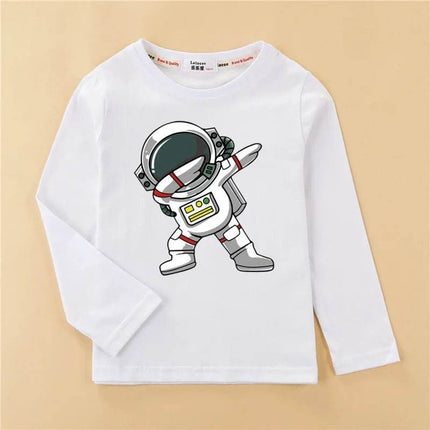 Baby Boys Astronaut Spaceman Casual Tank Shirt - Shirt - Aimi Lakana - Mad Fly Essentials