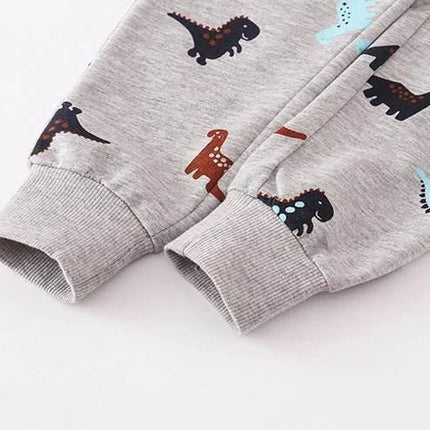 Baby Boys Cartoon Dinosaur Sweatpants - Sweatpants - Bumeex - Mad Fly Essentials