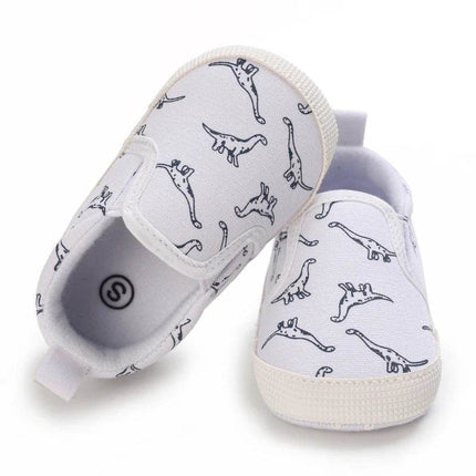 Baby Boys Casual Dinosaur Canvas Shoes - Mad Fly Essentials