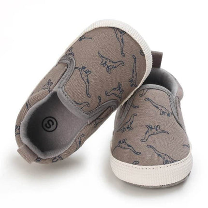 Baby Boys Casual Dinosaur Canvas Shoes Kids Footwear - Kids Footwear - VALEN·SINA - Mad Fly Essentials