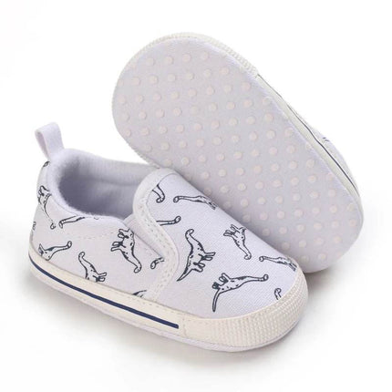 Baby Boys Casual Dinosaur Canvas Shoes Kids Footwear - Kids Footwear - VALEN·SINA - Mad Fly Essentials