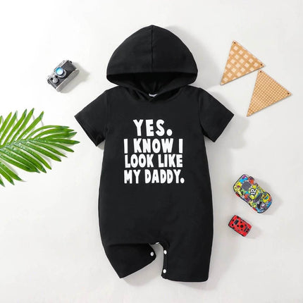 Baby Boys Casual Look Like Daddy Romper - Baby Romper - Mioglrie - Mad Fly Essentials