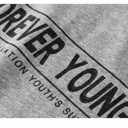 Baby Boys Forever Young Long Shirt - Shirt - ALEXUS WHITE - Mad Fly Essentials