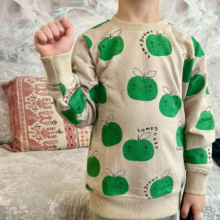 Baby Boys Homegrown Apples Casual Sweater - Sweater - jumping meters - Mad Fly Essentials