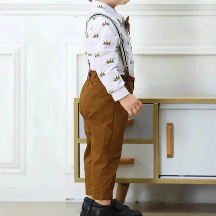 Baby Boys Newborn Prince Outfit Costume Set - Costume Set - campure - Mad Fly Essentials