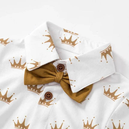 Baby Boys Newborn Prince Outfit Costume Set - Costume Set - campure - Mad Fly Essentials