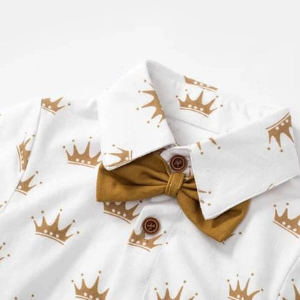 Baby Boys Newborn Prince Outfit Costume Set - Costume Set - campure - Mad Fly Essentials