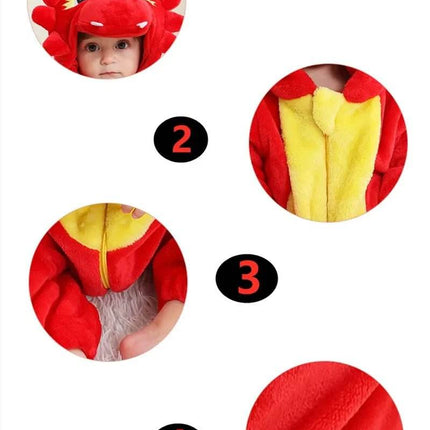 Baby Boys Onesies Dinosaur Costume Set - Costume Set - DXTON - Mad Fly Essentials