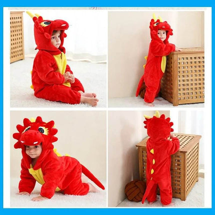 Baby Boys Onesies Dinosaur Costume Set - Costume Set - DXTON - Mad Fly Essentials