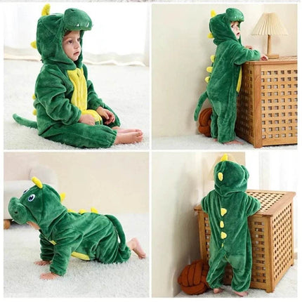 Baby Boys Onesies Dinosaur Costume Set - Mad Fly Essentials