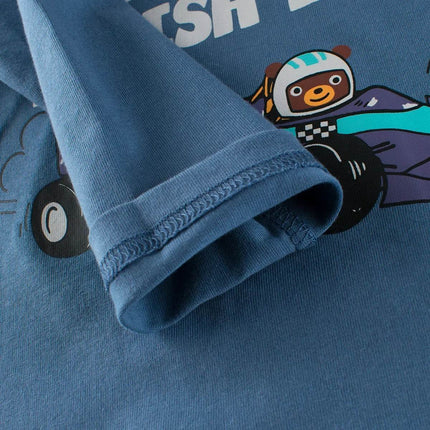 Baby Boys Racecar Long Sleeve Shirt - Shirt - 27kids - Mad Fly Essentials