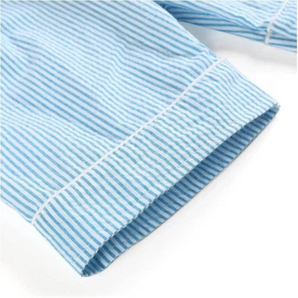 Baby Boys Solid Cotton Summer Pajama Set - Pajama Set - Chivry - Mad Fly Essentials